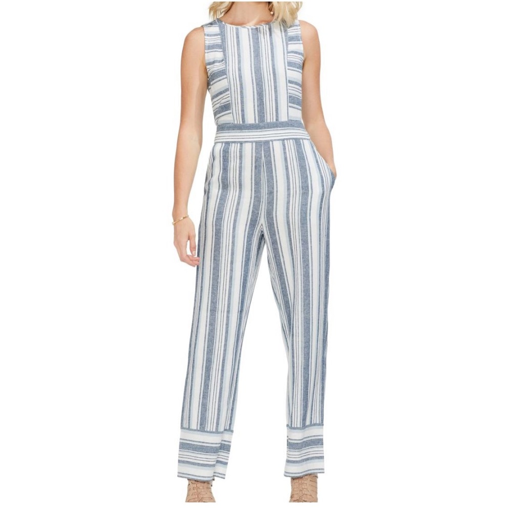 Beach Stripe Jumpsuit! Cute and comfortable!